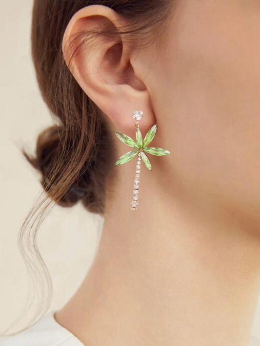 Hawaiian Palm Tree Earrings