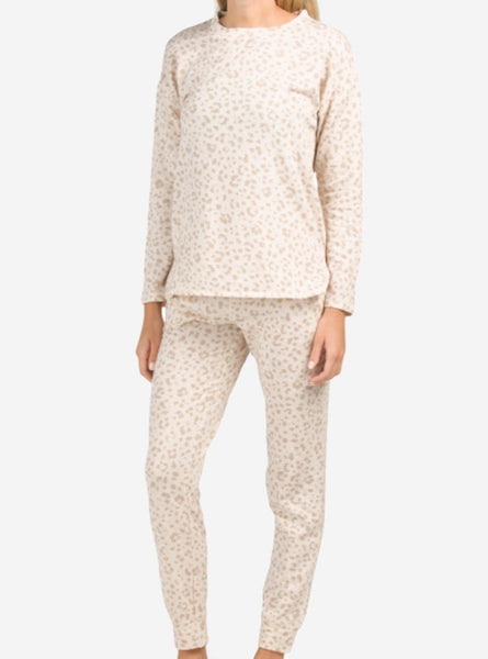 Leopard Pajama Set