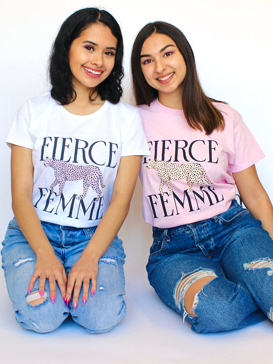 Fierce Femme Tee - Pink