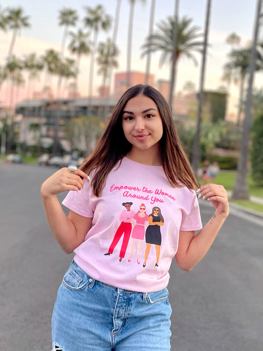 Empower Women Tee - Pink