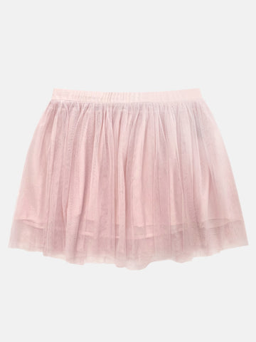 Pink Tulle Mini Skirt